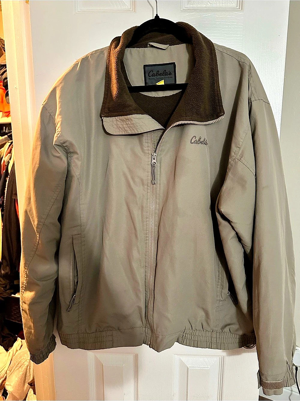 Cabela's Men's Jacket Tan Brown XL